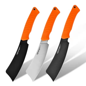 Tonife HKT6002 Hercules Full Tang Knife Fixed Blade Knife with Sheath and Paracord 8Cr14MoV Chopping Blade for Outdoor Camping Knife Survival Knife