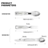 Tonife MealBud MT3001 Portable Tableware Knife Fork Spoon for Home School Outdoor