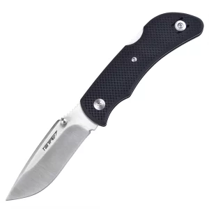 Tonife CKT2103 Hippo Folding Knife with Aus-8 Stainless Steel Camping Pocket Knife with Handle G10 Pocket Clip