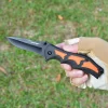 Tonife Monarch Butterfly CKT6132 7Cr17MoV Blade TPR & PP Handle for Outdoor Camping