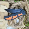 Tonife Monarch Butterfly CKT6132 7Cr17MoV Blade TPR & PP Handle for Outdoor Camping