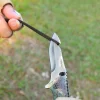 Tonife CKT6131 Jungle Multi-Purpose Knife Interchangeable Folding Knife with 5Cr15MoV Steel Blade Aluminium Handle and Metal Pocket Clip Outdoor Knife Survival Knife