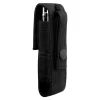 Harnds AK4010 Nylon Sheath with Carabiner Knife Holder with Belt Clip Elastic Side Panels Black Knife Bag Multi Tool Holster Knife Sheaths