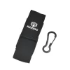 Harnds AK4010 Nylon Sheath with Carabiner Knife Holder with Belt Clip Elastic Side Panels Black Knife Bag Multi Tool Holster Knife Sheaths