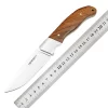 Tonife HKT4003 Farmer ‎5Cr15MoV Blade Rosewood Handle Outdoor Knife with Holster Full Tang Fixed Blade Knife