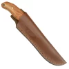 Tonife HKT4003 Farmer ‎5Cr15MoV Blade Rosewood Handle Outdoor Knife with Holster Full Tang Fixed Blade Knife