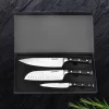 Tonife KK5002 Kitchen Knife Set High Carbon Stainless Steel Cooking Knife Chef's Knife+Santoku Knife+Fruit Knife