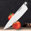 Tonife KK3003 8" Chef Knife Ultra Sharp High Carbon Stainless Steel Corrosion Resistant,Cooking Kitchen Knife