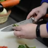 Tonife TSK2001 8-Inch Chef Knife with 7Cr17MoV High Carbon Stainless Steel Kitchen Knife with Natural Rosewood Handle
