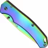 Harnds CK6014A Pandora Folding Knife with 8Cr14MoV Blade Pocket Knife with Frame Lock and Pocket Clip