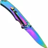 Harnds CK6014A Pandora Folding Knife with 8Cr14MoV Blade Pocket Knife with Frame Lock and Pocket Clip