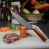 Tonife TSK2001 8-Inch Chef Knife with 7Cr17MoV High Carbon Stainless Steel Kitchen Knife with Natural Rosewood Handle