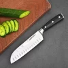 Tonife KK5002 Kitchen Knife Set High Carbon Stainless Steel Cooking Knife Chef's Knife+Santoku Knife+Fruit Knife