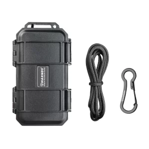 Harnds AK5002 Waterproof Storage Box with Sponge Shockproof and Pressure Resistant Sealing Structure Wild Survival Storage Box for Camping, Boating and Water Sports