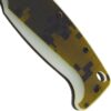 Harnds CK7201 Disguiser Pocket Knife with Black Stonewash Tactical Folding Knife with 9Cr18MoV Steel Blade Camo G10 and 2Cr13 Handle Framelock