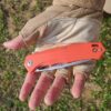 Harnds CK6118 Castor Folding Knife with Aus-8 Japanese Steel Blade G10 Handle