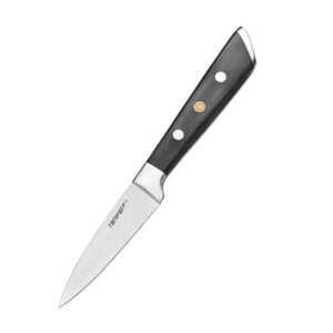 Tonife KK1001 Paring Knife,Peeling Knife with Pakkawood Handle,3.5 Inch Kitchen Knife for Fruit and Vegetable