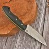 Klecker DK-151 Abiqua Hunter Fixed Blade Knife, 7Cr17 Blade, Glass Filled Nylon Handle with Gut Hook and Kydex Sheath