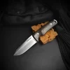 Harnds HK4005A Thor Fixed Blade Knife 9Cr18MoV Blade Micarta Handle With Kydex Sheath Outdoor Camping Tactical Hunting Survival EDC Tool