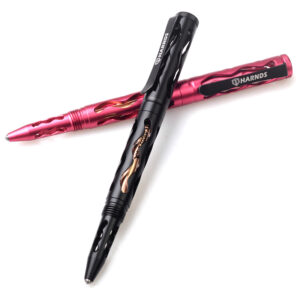 Harnds MT1801 Brook Tactical Pen with Fisher Space Pen Refill for Handwriting Self Defense Tool for Scratching Glass