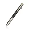 Harnds MT1804 Prime EDC Mini Sized Pocket Pen Titanium Alloy TC4 Carbon Fiber Bolt Action Rollerball Pen with Fisher Space Pen Refill