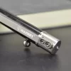 Harnds MT1804 Prime EDC Mini Sized Pocket Pen Titanium Alloy TC4 Carbon Fiber Bolt Action Rollerball Pen with Fisher Space Pen Refill