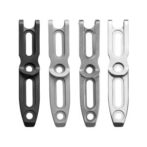 TONIFE AK4210 420J2 Stainless Steel (Larger) Pocket Clip for Kydex Sheath, Durable Sheath Clip with Multi-Hole Spacing & Screws, Outdoor Tool Accessories