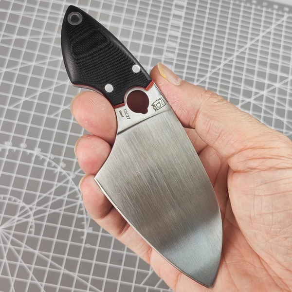 2 Boker Plus SanYouGo 03BO050 Fixed Blade Knife with High-Quality Stainless Steel Blade and G10 Handle Kitchen Knife for Daily Life and Outdoor Hiking, Fishing