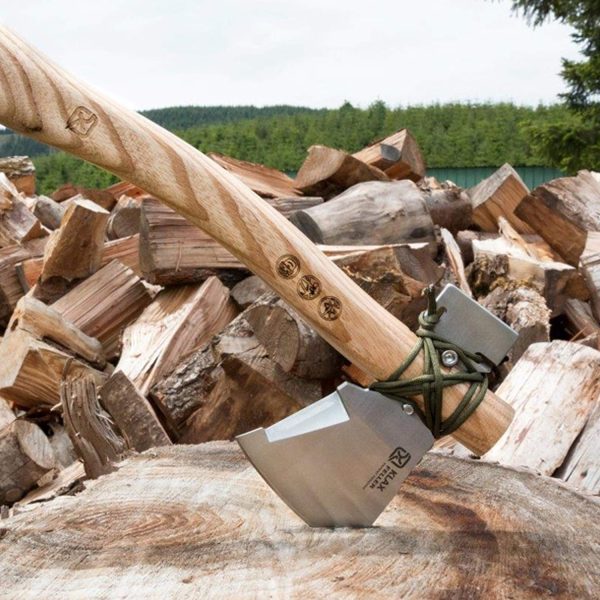 81TPiOD1toL._AC_SL1500_ Klecker KLAX-01 Multifunctional Detachable Assembled Outdoor Axe Tactical Defense Camp Axe Camping Hand Axe