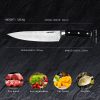 Tonife KK3001 Chef's Knife High Carbon Stainless Steel Kitchen Knife Long-term Use and Maintenance Corrosion-Resistant Long-Lasting