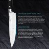 Tonife KK3001 Chef's Knife High Carbon Stainless Steel Kitchen Knife Long-term Use and Maintenance Corrosion-Resistant Long-Lasting