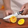 Tonife KK5002 Kitchen Knife Set High Carbon Stainless Steel Cooking Knife Chef's Knife+Santoku Knife+Fruit Knife