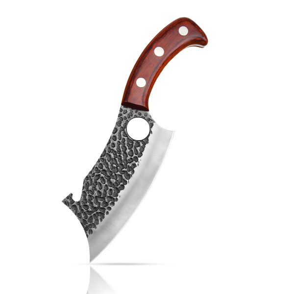 Tonife TSK1010 Butcher Knife, Meat Cleaver Knife for Home Cooking, Outdoor Camping BBQ
