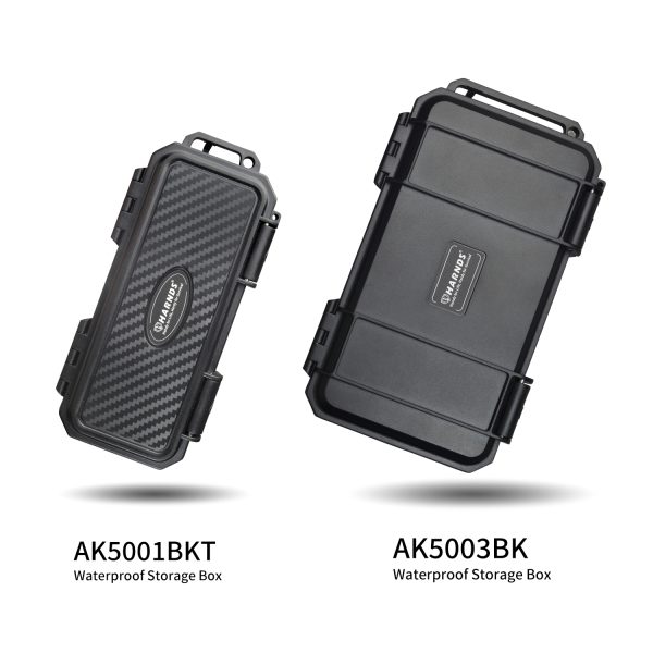 主图1 Harnds AK5001BKT/AK5003BK Waterproof Dry Storage Box, Shockproof Sponge Lined Sealed Case for Boating, Camping, Water Sports & Outdoor Survival Gear