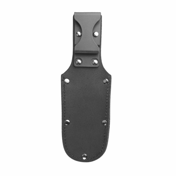 Harnds AK4013 Top-grain Leather Tool Holster Belt Pouch, Utility Tool Holder for Pruners, Knives, Scissors & Hand Tools, Waist Carry Organizer for Gardening, Electrical Work & Outdoor Use