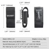 Harnds AK4011-UV Tool Holster, High-Grade Heavy‑Duty Ballistic Nylon Utility Belt Pouch, Waist Tool Holder for Knives, Pliers and Hand Tools, Outdoor Carry Organizer
