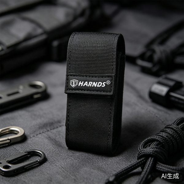 Harnds AK4011-UV Tool Holster, High-Grade Heavy‑Duty Ballistic Nylon Utility Belt Pouch, Waist Tool Holder for Knives, Pliers and Hand Tools, Outdoor Carry Organizer