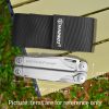 Harnds AK4011-UV Tool Holster, High-Grade Heavy‑Duty Ballistic Nylon Utility Belt Pouch, Waist Tool Holder for Knives, Pliers and Hand Tools, Outdoor Carry Organizer