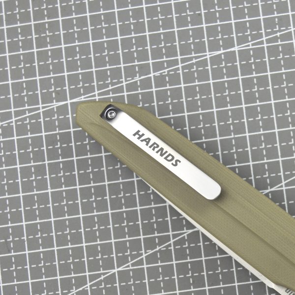 Harnds Pocket Clip for EDC Knife (Original Accessory for CK9171 Assassin with a Single Screw Hole)